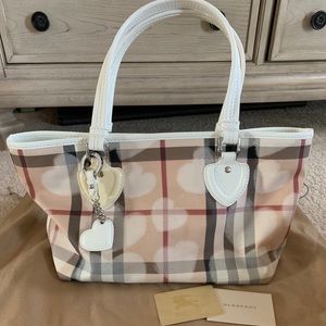 Burberry Nova Heart Tote Bag
